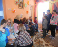 Встреча ирландских друзей воспитанниками приюта Брянского района.