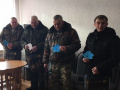 Поздравили с Днем защитника Отечества